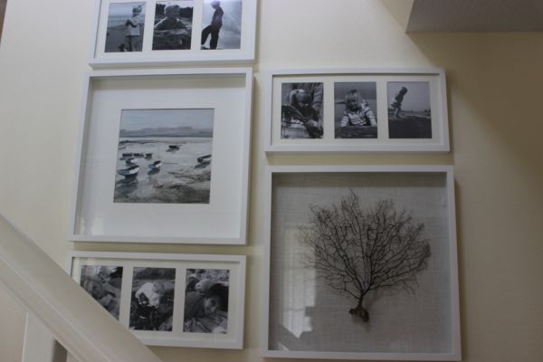 My gallery wall up the stairs was finished a while back... My gallery wall up the stairs was finished a while back...