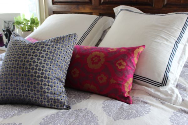OH, and last but not least, thanks to my friend Heather at Ruby Crab s Handcrafted Happiness, she came to my rescue and put in the zipper (and fixed my poor attempt to make my long lumbar pillow out of the fab magenta GP & J Baker fabric I have had for a couple of YEARS) which now finally sits on our bed!
So far I am adhering to my 2013 goals to finish all DIY projects.
How are you doing? OH, and last but not least, thanks to my friend Heather at Ruby Crab s Handcrafted Happiness, she came to my rescue and put in the zipper (and fixed my poor attempt to make my long lumbar pillow out of the fab magenta GP & J Baker fabric I have had for a couple of YEARS) which now finally sits on our bed!
So far I am adhering to my 2013 goals to finish all DIY projects.
How are you doing?